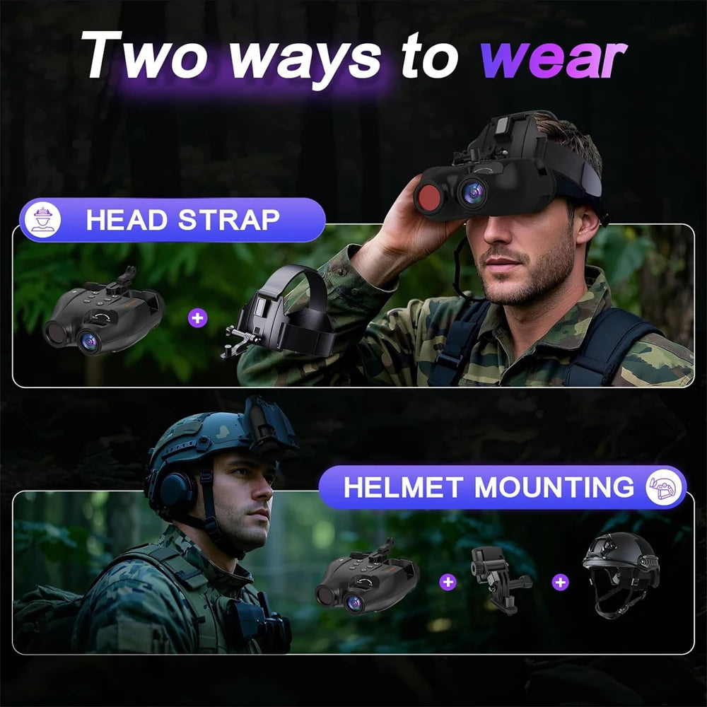 GTGUARD N4 Digital Night Vision Binoculars 1080P Full HD Infrared 300M