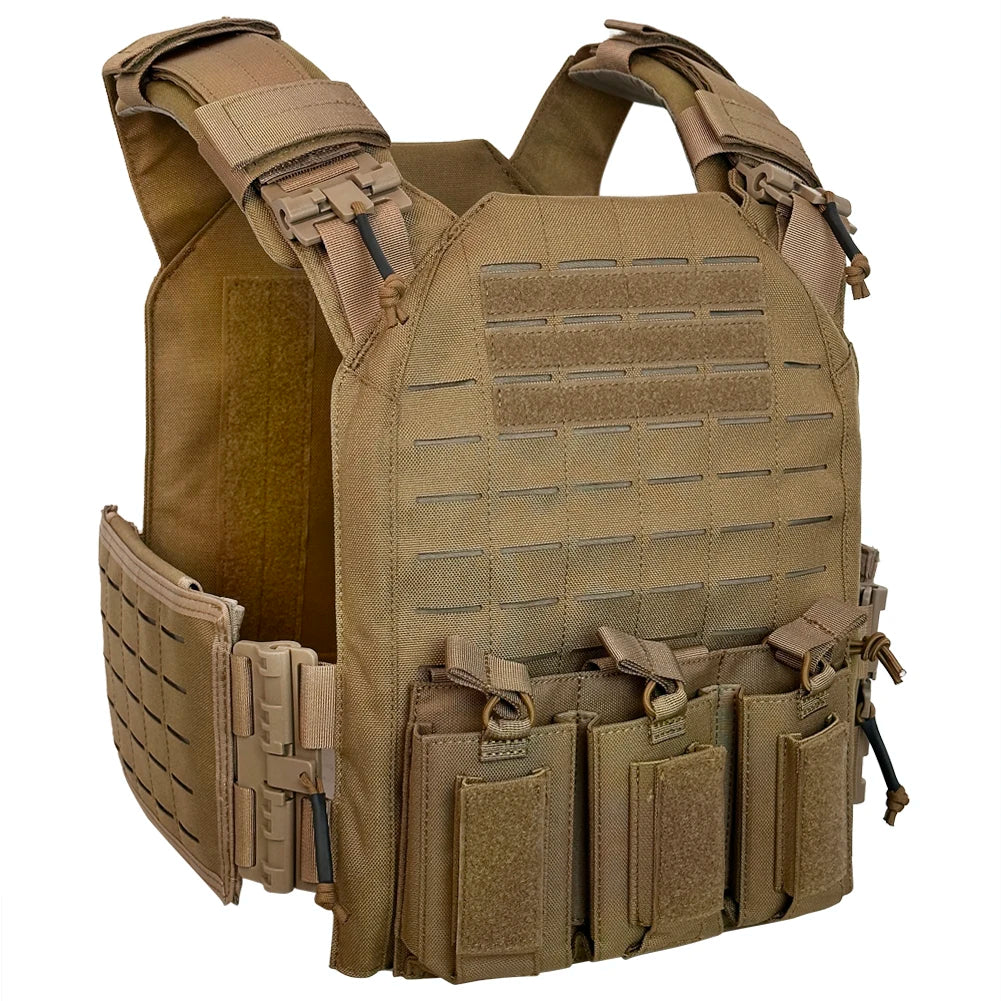 NONECN 1000D Nylon FS Style Tactical Vest With Quick Release