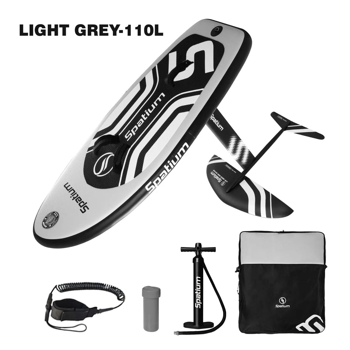 Spatium Hydrofoil Surfboard With Accessories Kit