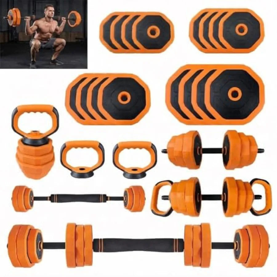 NONE Adjustable Dumbbells 4 In 1 Set For Strength Training