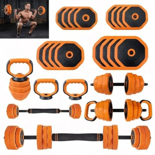 NONE Adjustable Dumbbells 4 In 1 Set For Strength Training