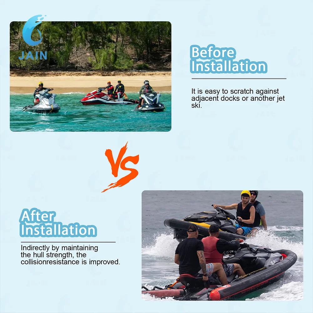 JAIN Inflatable Jet Ski Collar Pro And Rib Kit Accessory