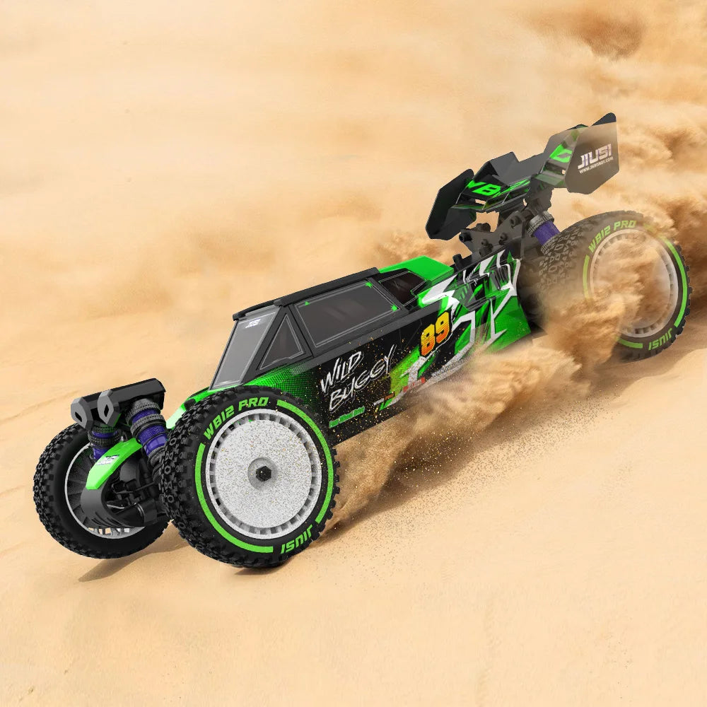 JIUSICE WB12 PRO 4WD RC Car Brushless Remote Control