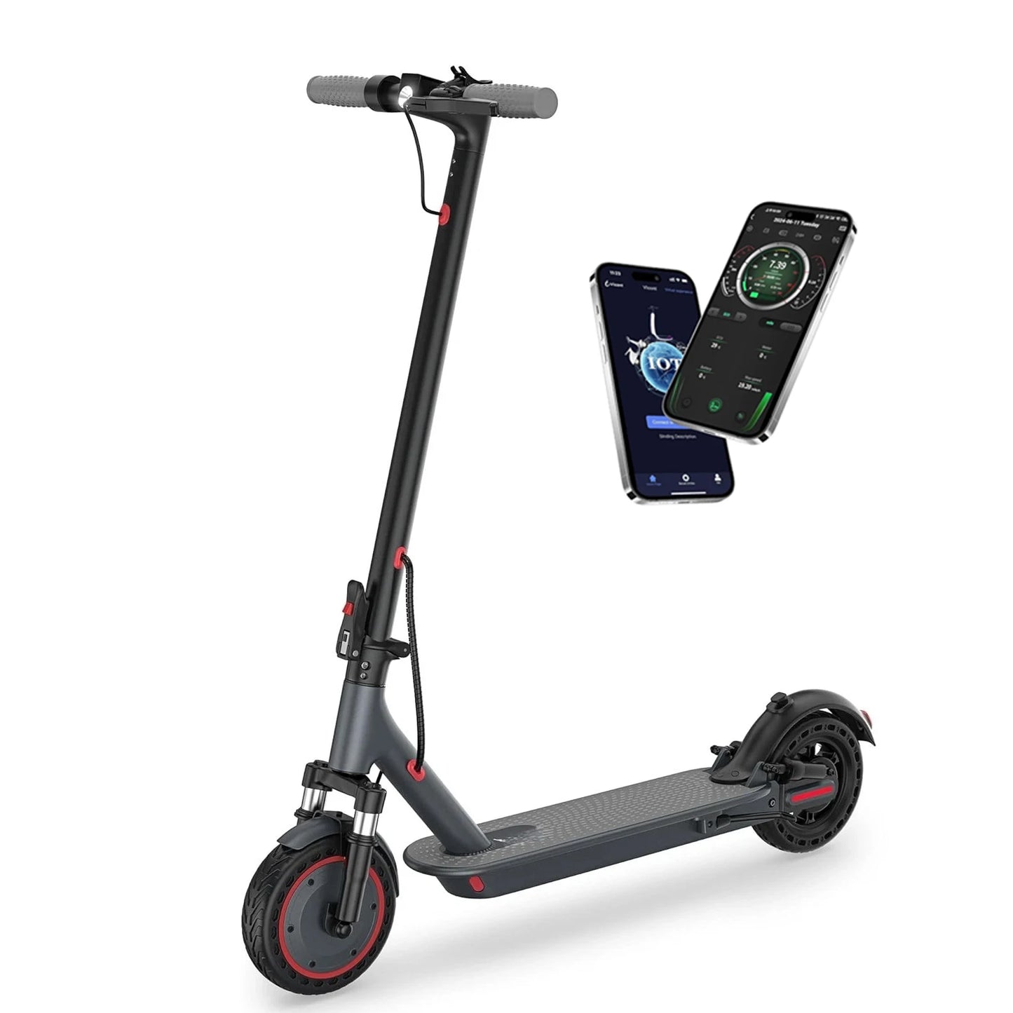 AOVOPRO AP07 Electric Scooter 19 MPH With Smart App Control