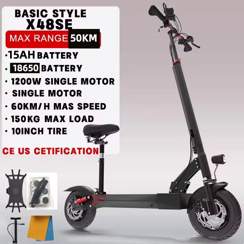 Jueshuai Outdoor Electric Scooter 48V-72V 1000W-6000W Off Road