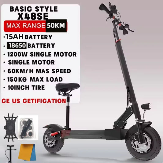 Jueshuai Outdoor Electric Scooter 48V-72V 1000W-6000W Off Road