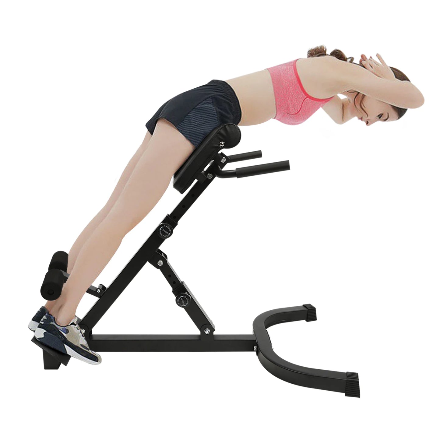 Home Fitness Roman Chair Hyperextension Bench For Core And Back