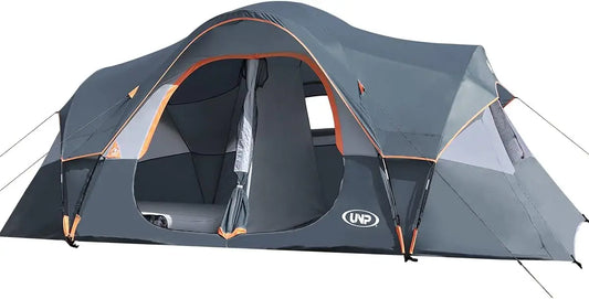 Family Camping Tent With Easy Setup Waterproof, Two Rooms