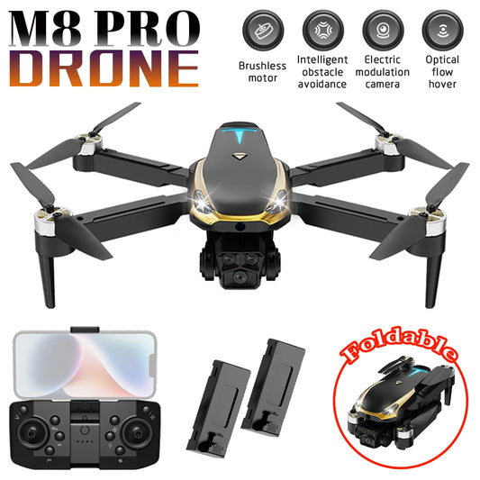 EY M8 Pro Brushless Drone Intelligent Obstacle Avoidance HD Camera