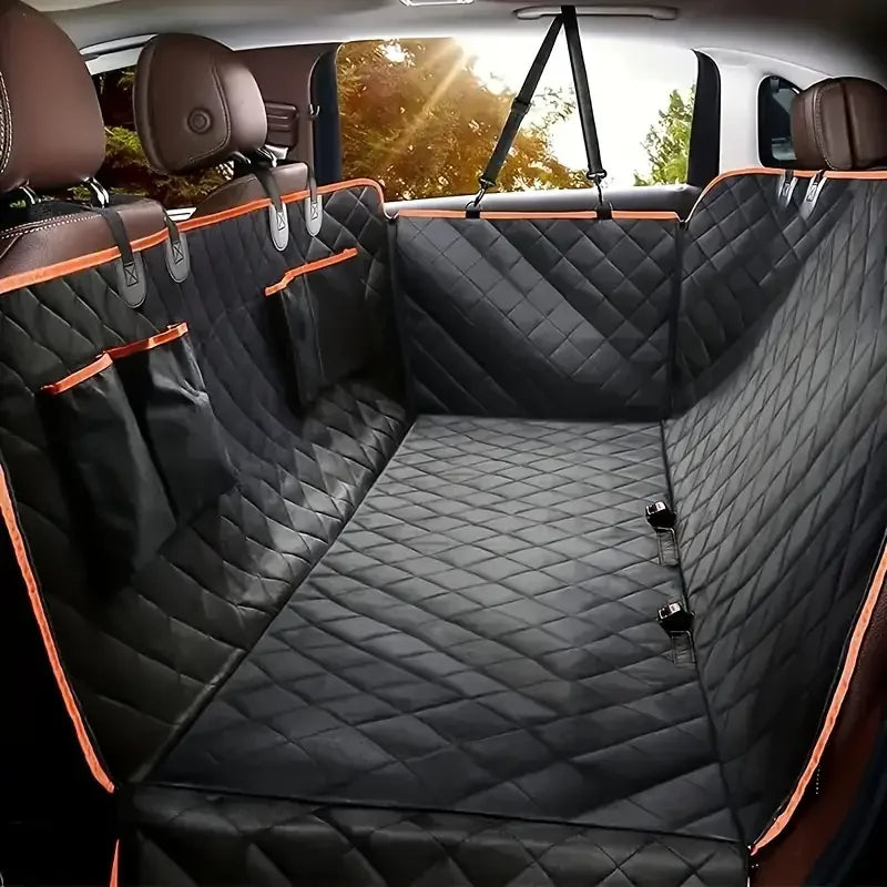 Waterproof Dog Car Seat Cover Hammock With Nonslip Durable Polyester
