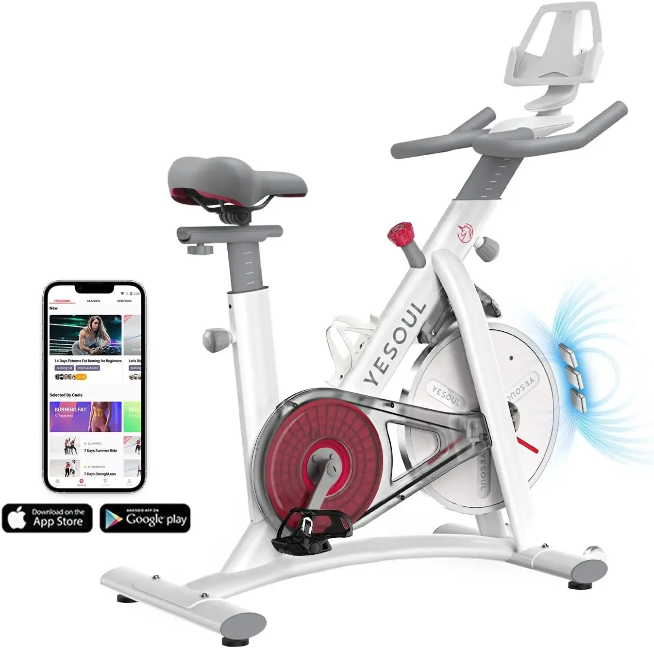 S3 Magnetic Resistance Exercise Bike For Home Use