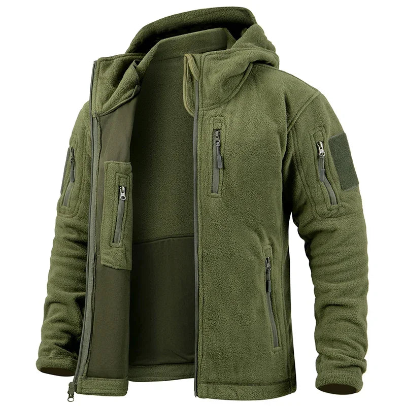 ReFire Gear Fleece Tactical Jacket for Hunting and Outdoor