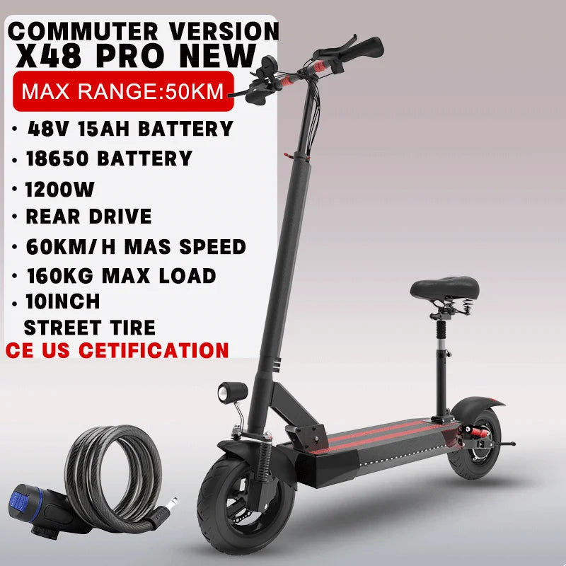 Jueshuai Outdoor Electric Scooter 48V-72V 1000W-6000W Off Road