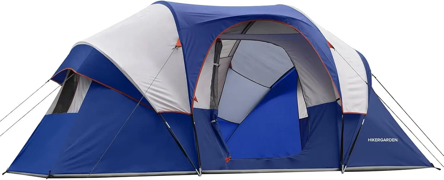 Unp Family Camping Tent Dome Windproof Shelter Outdoors