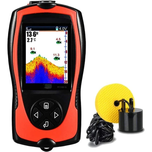 Portable Handheld Fish Finder Kayak Depth Finder Sonar Sensor