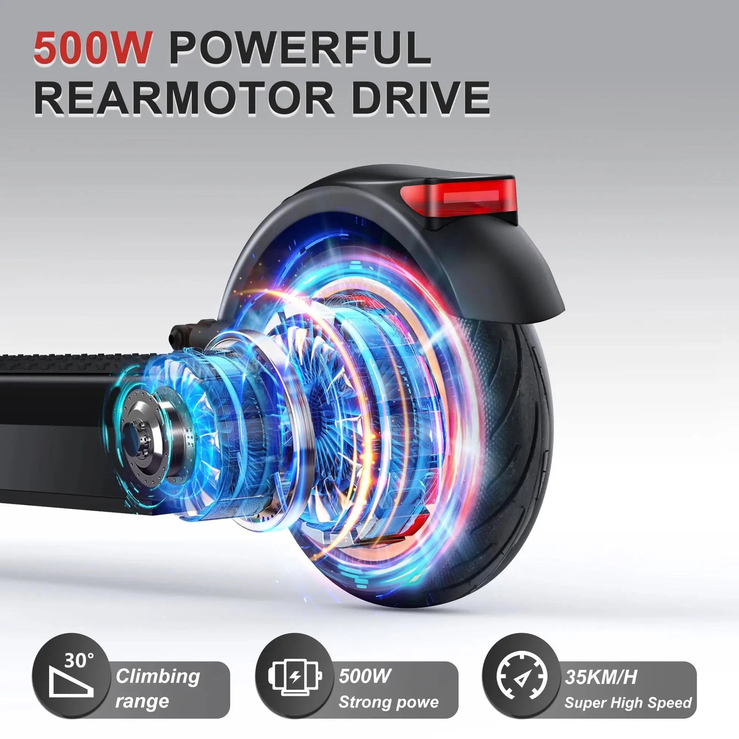 AOVOPRO ESMAX Electric Scooter 500W Foldable With App