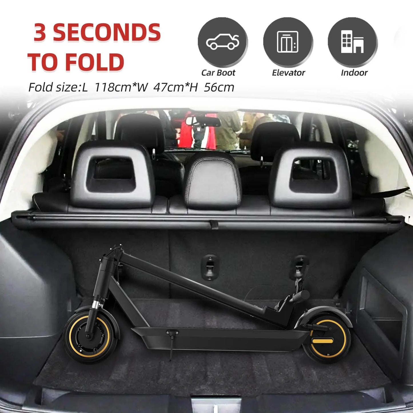 AOVOPRO ESMAX Electric Scooter 500W Foldable With App