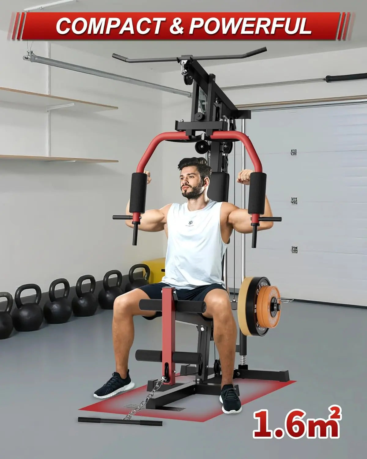 HiMISS All In One Home Gym System For Body Strength