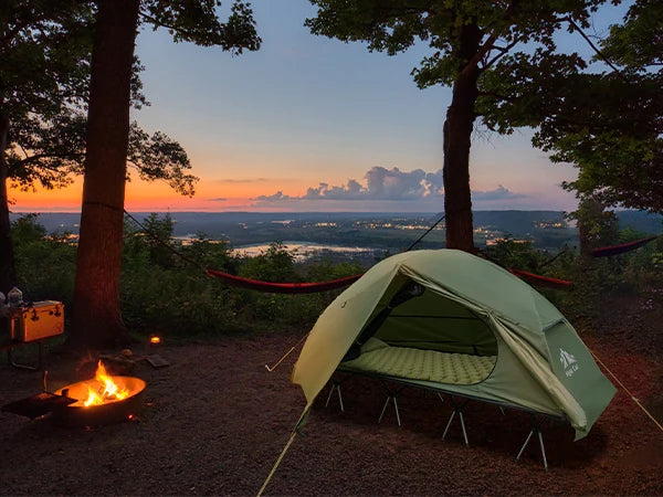 Night Cat Camping Cot Tent Waterproof One-Person Bed