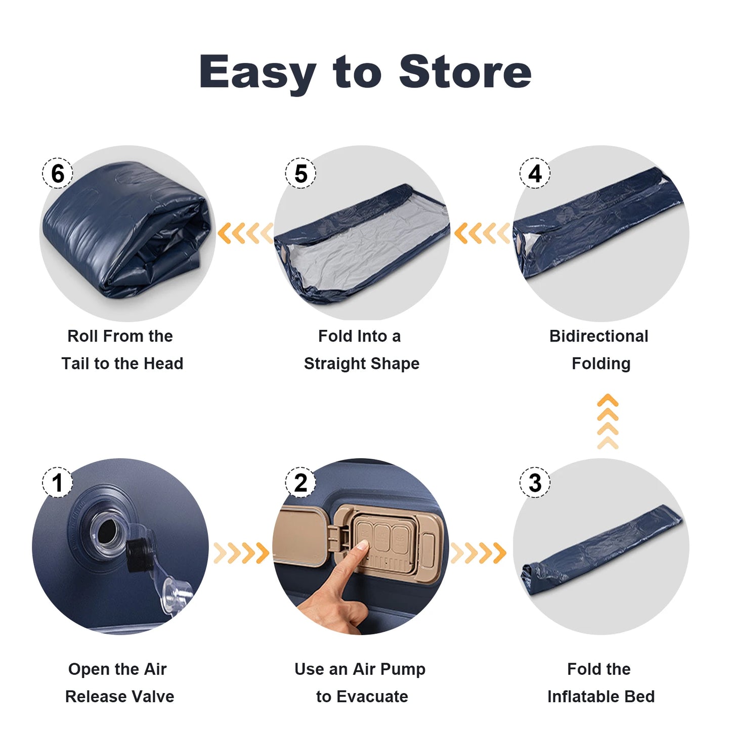 By Inflating Outdoor Indoor Inflatable Mattress For Camping And Home