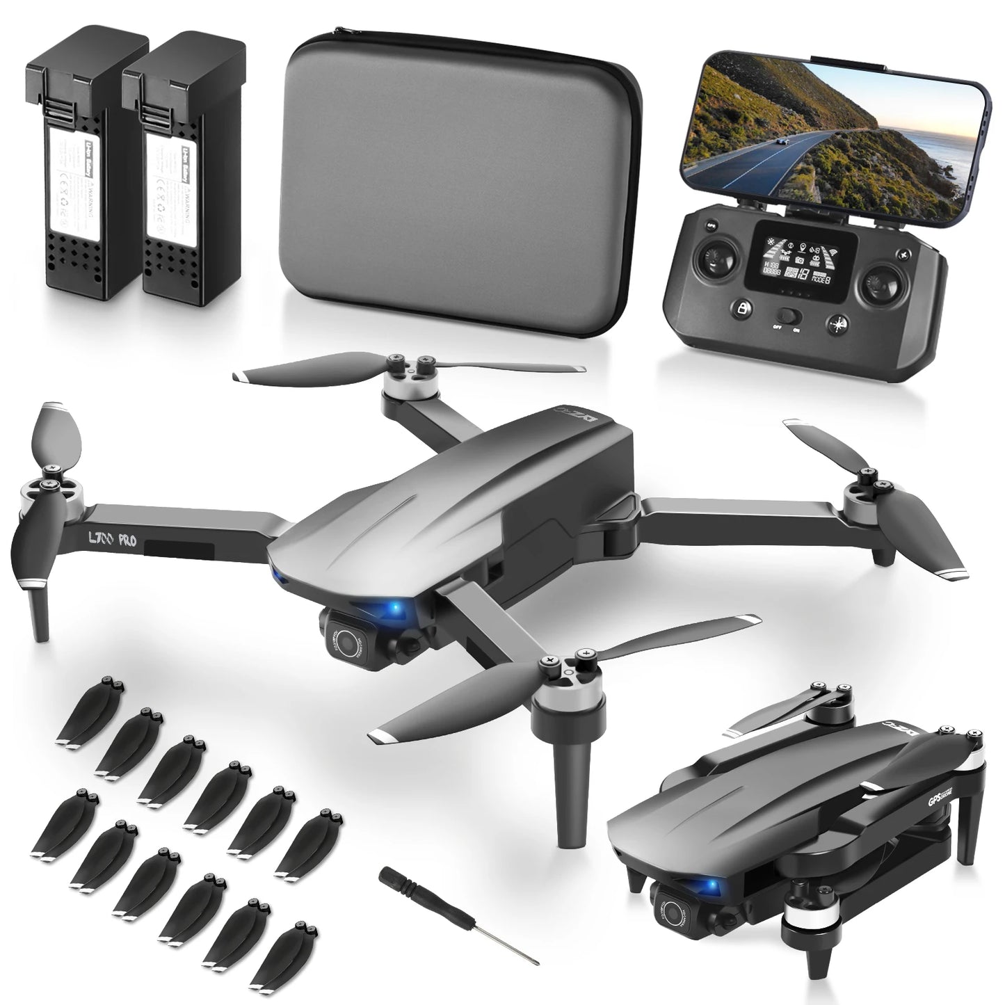 G-Anica NBD Drone With 4K Camera GPS Quadcopter Auto Return