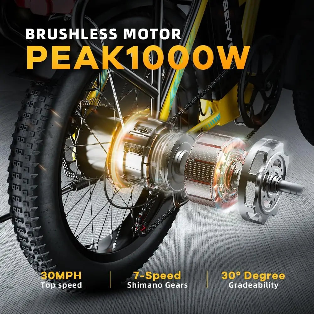 CYBERVELO MARS700 Foldable Electric Bike With Removable Battery