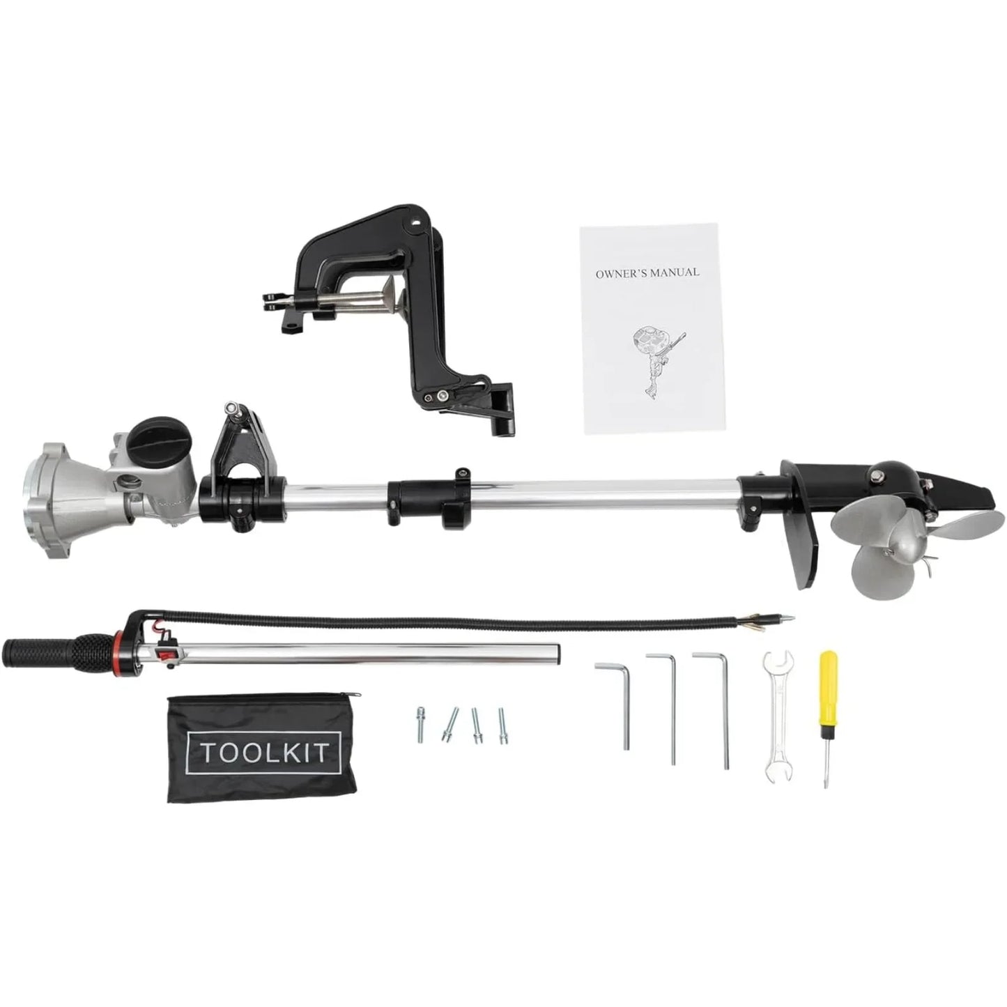 Hign-concerned 4HP Boat Outboard Motor With Air Cooling System