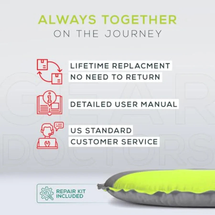 Guangdong Self Inflating Camping Sleeping Pad With 4.3 R Value