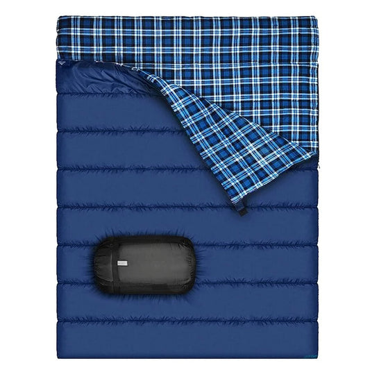 Cotton Flannel Sleeping Bag For Camping