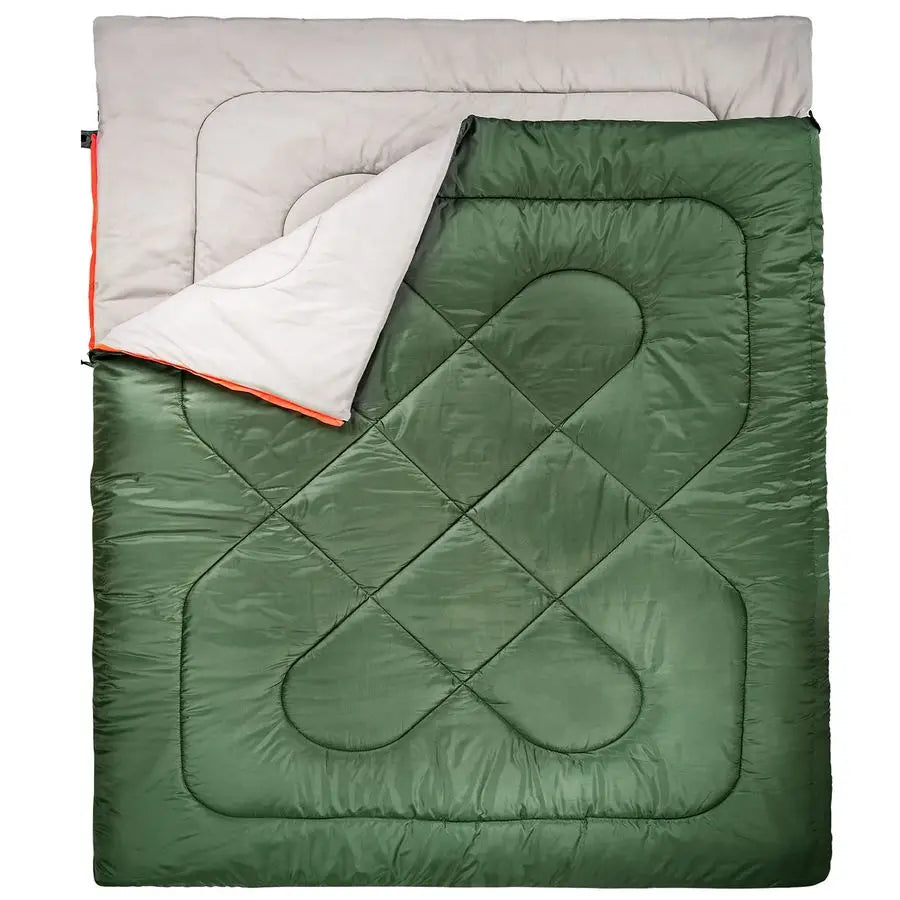Two-Person Cold Weather Sleeping Bag for Outdoor Camping