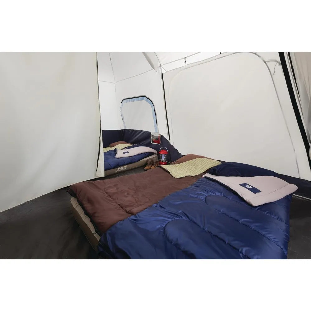Instant Family Camping Tent With Quick Setup And Pre-Attached Poles