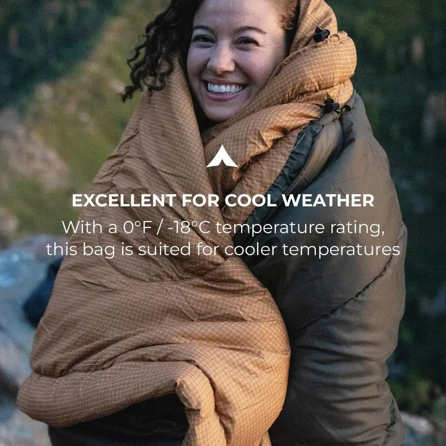 Celsius All Weather Sleeping Bag For Adults And Kids