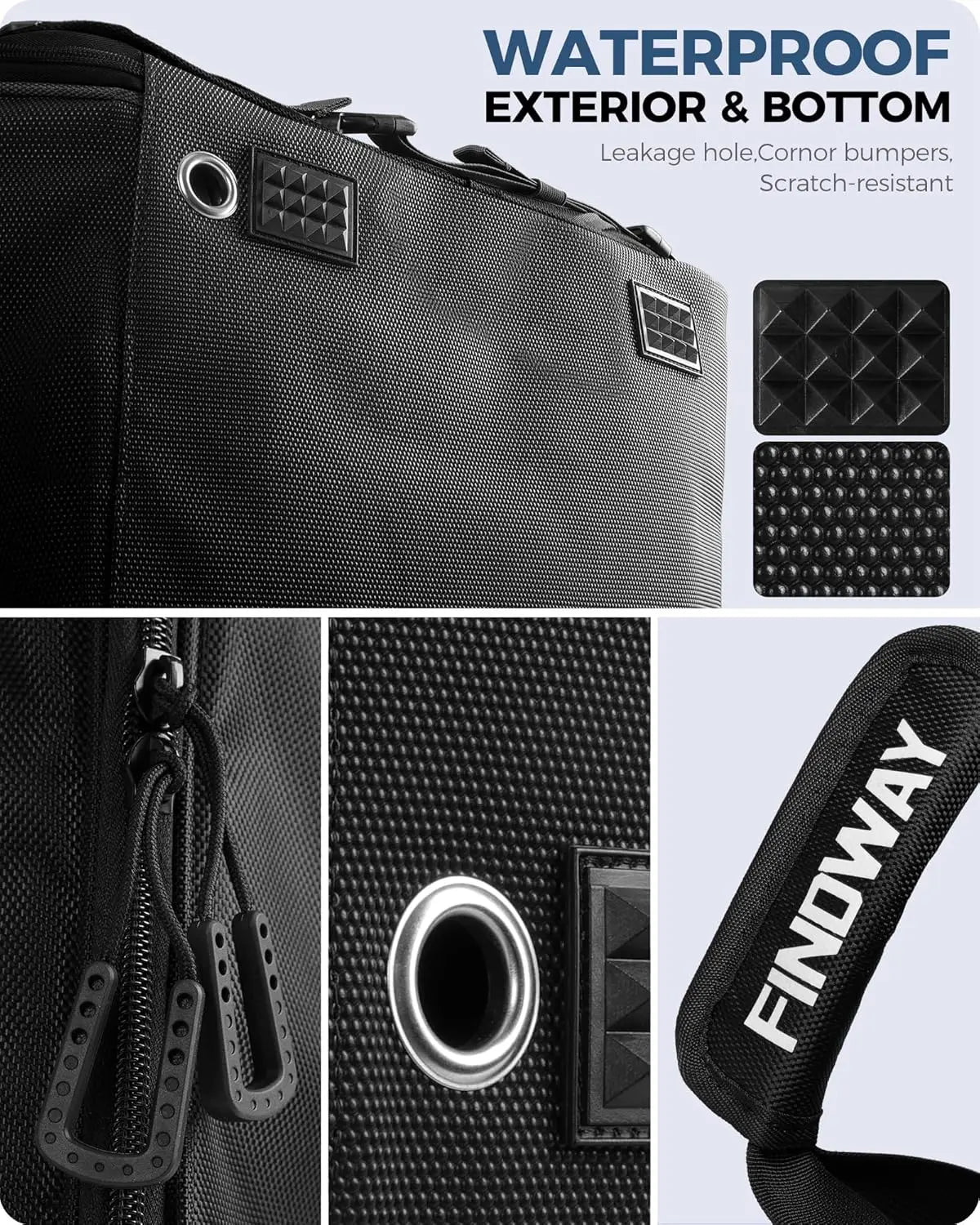 XMSJ Ski Boot Bag Waterproof Backpack For Skis And Gear