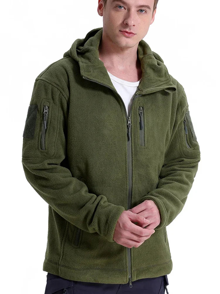 ReFire Gear Fleece Tactical Jacket for Hunting and Outdoor