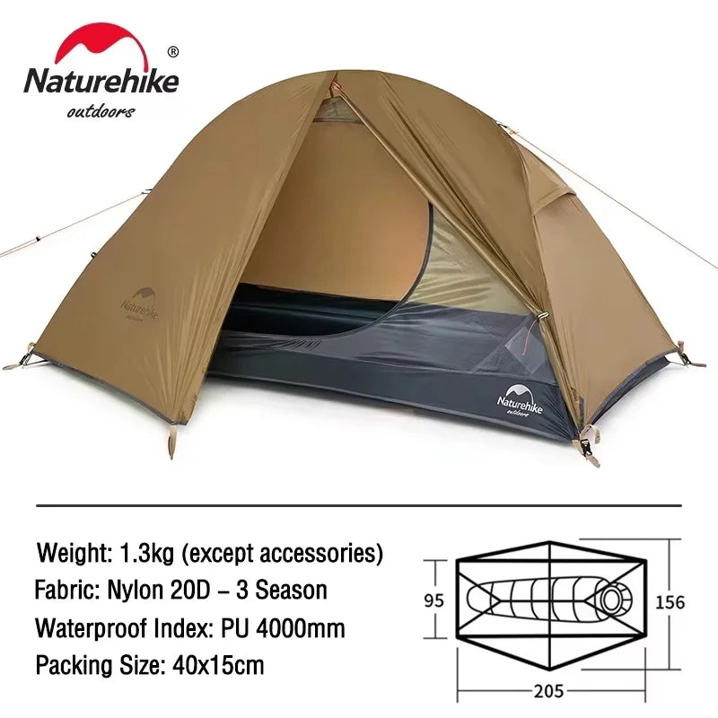 Naturehike One Person Ultralight Backpacking Tent