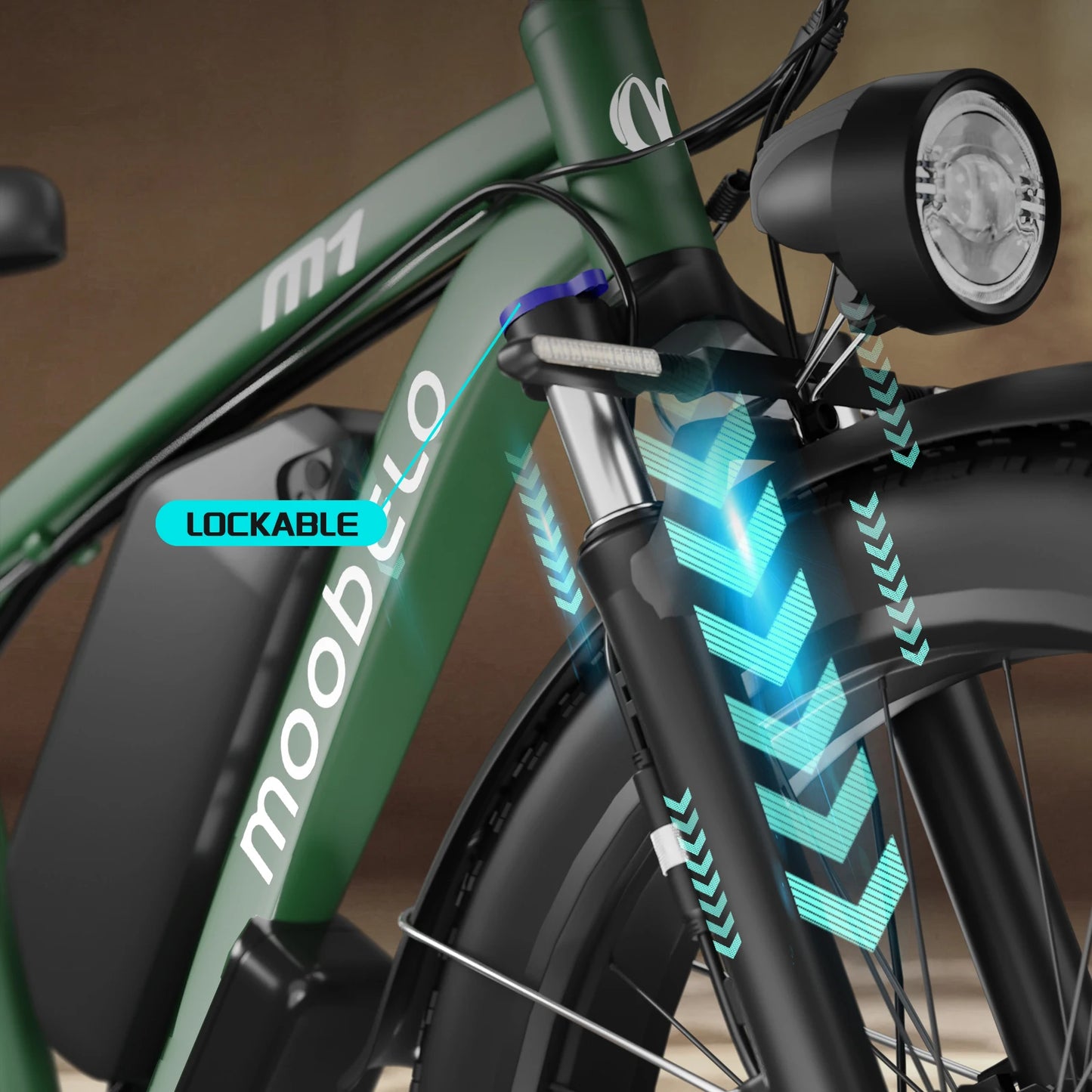 MOOBELO M1 48V 2000W Dual Motor Fat Tire Electric Bike