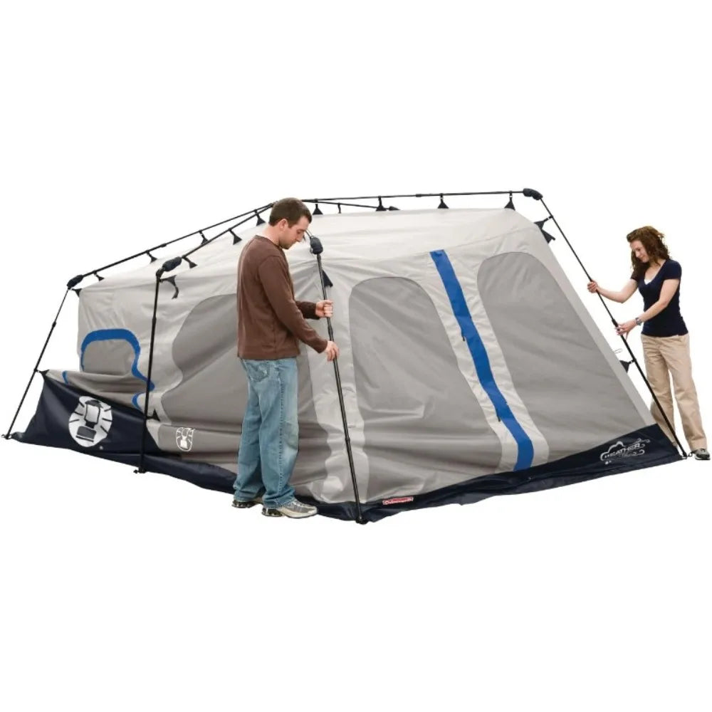 Instant Family Camping Tent With Quick Setup And Pre-Attached Poles