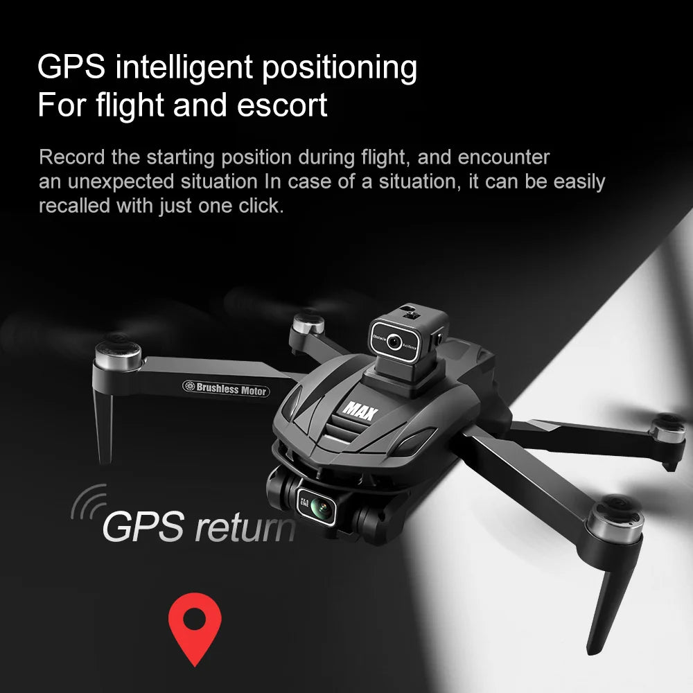 V168 Max Mini Drone With Dual Cameras And 5G FPV