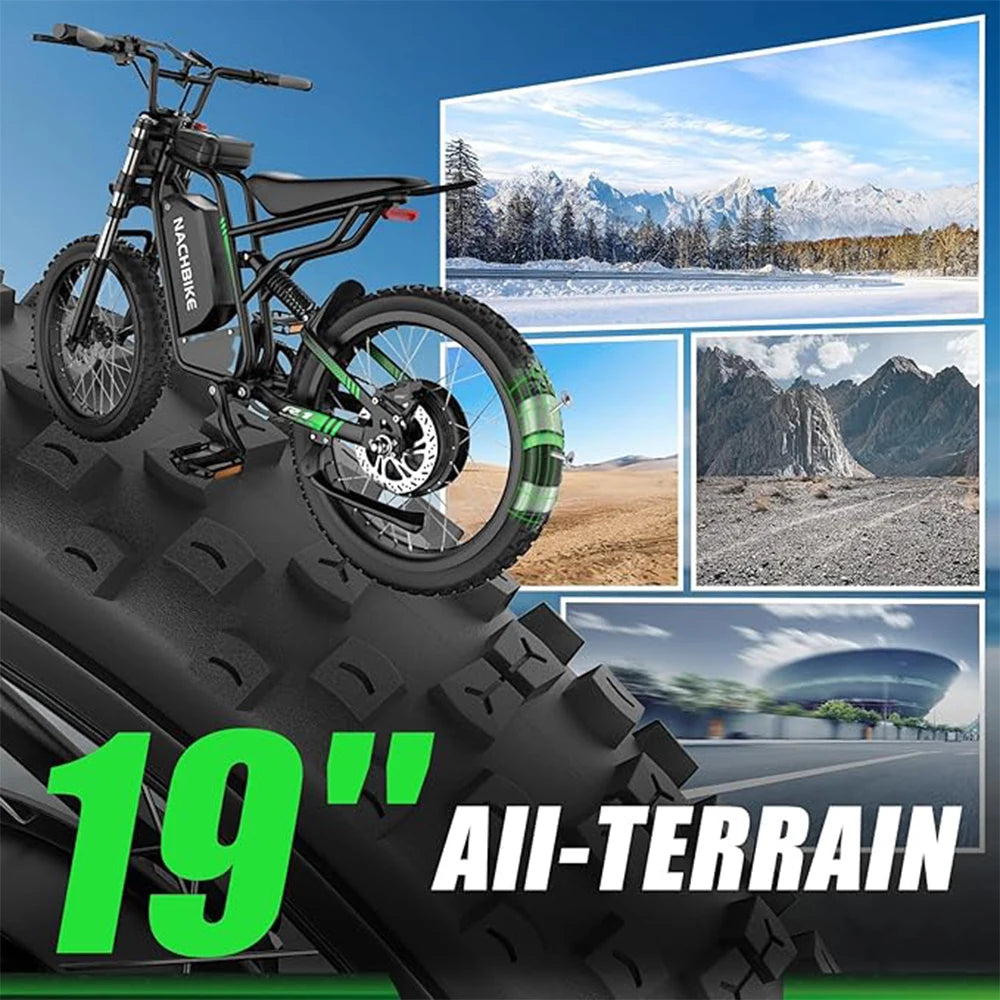 R3 Electric Dirt Bike 6000W With 60V 25Ah Battery