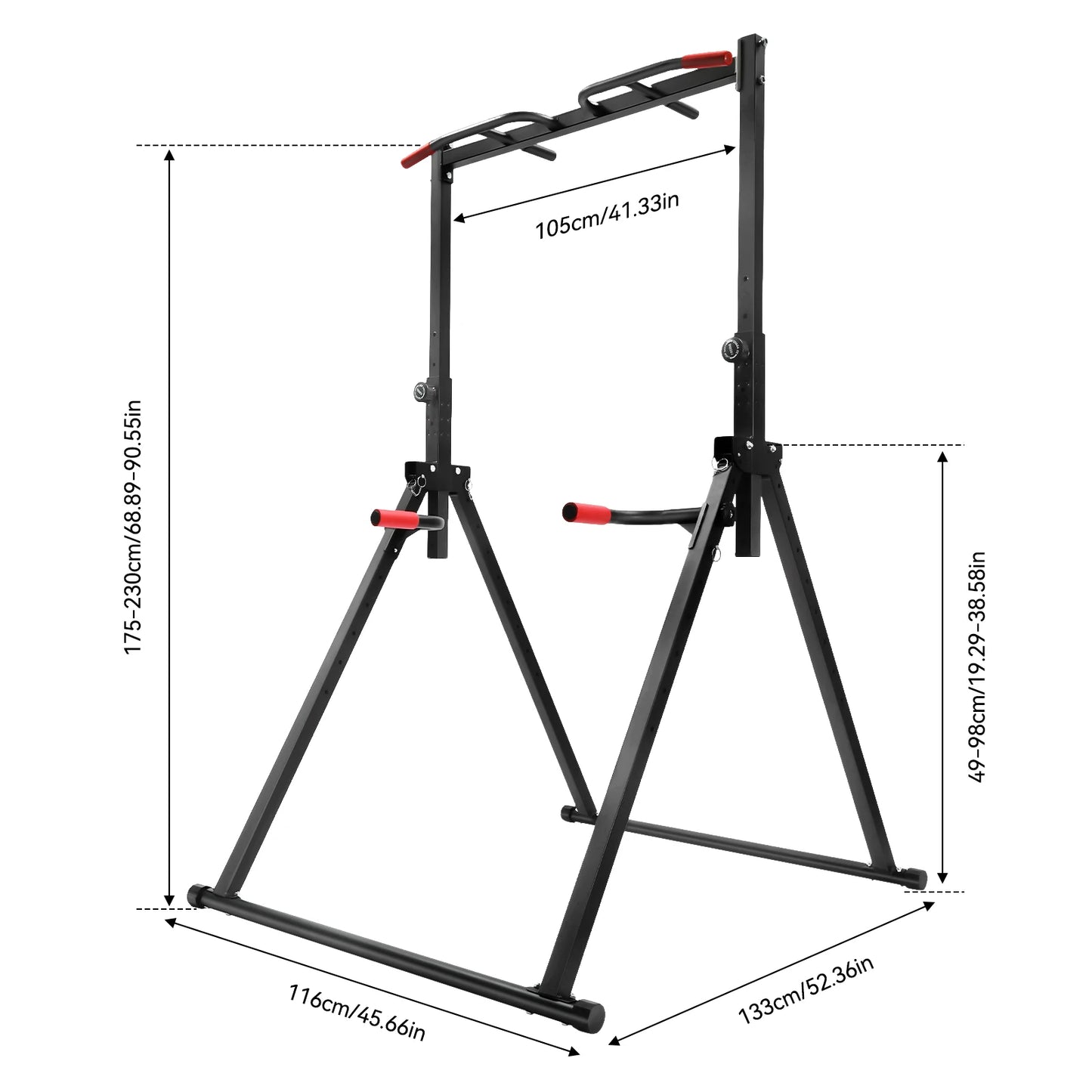 Hign-concerned Adjustable Pull Up Bar for Home Gym Strength