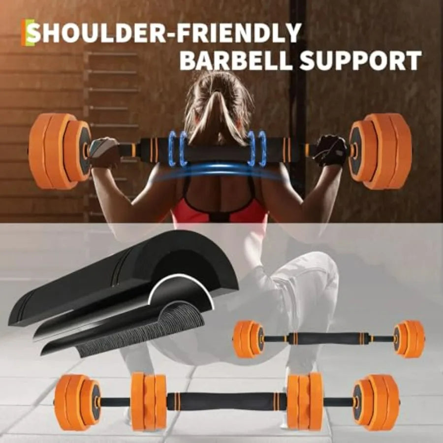 NONE Adjustable Dumbbells 4 In 1 Set For Strength Training
