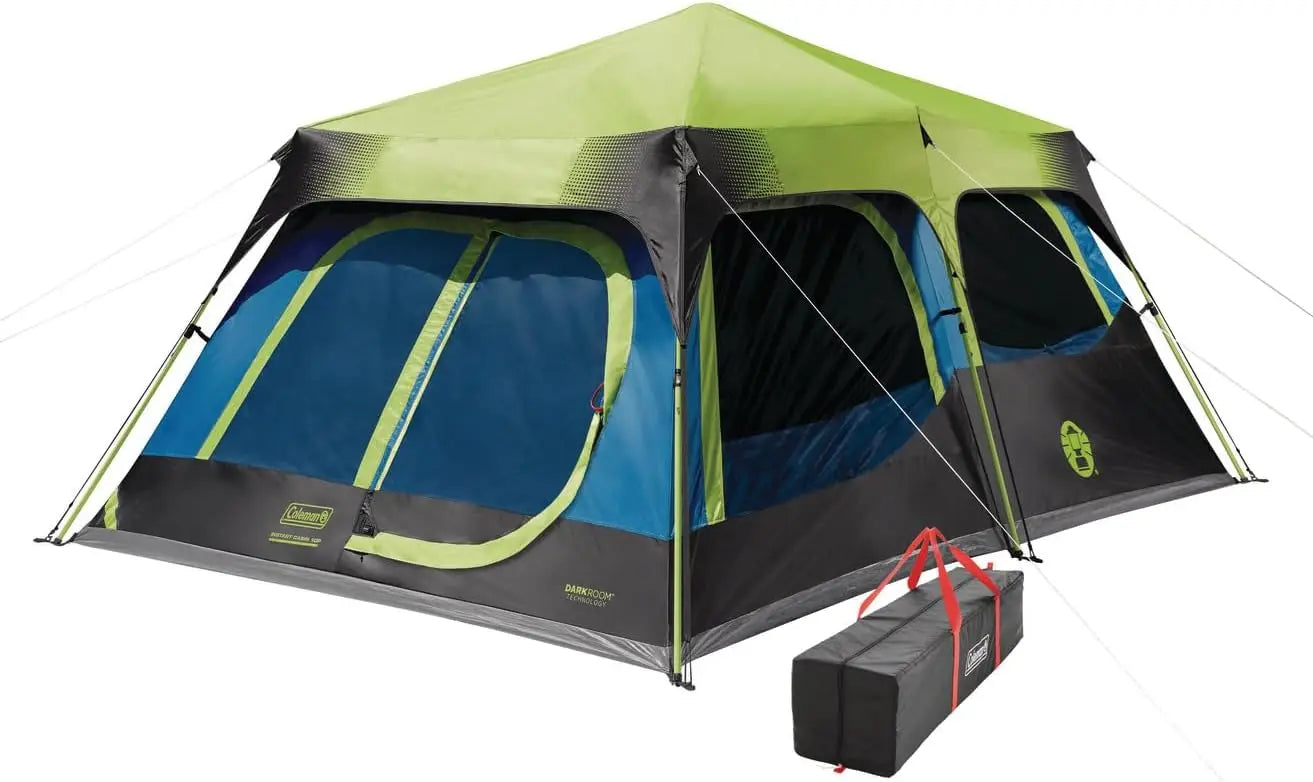 Instant Family Camping Tent With Quick Setup And Pre-Attached Poles