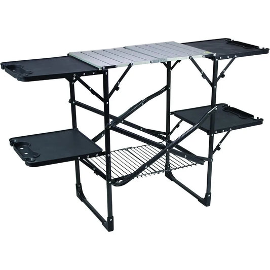 General Use Cook Station Portable Folding Kitchen Table Outdoor