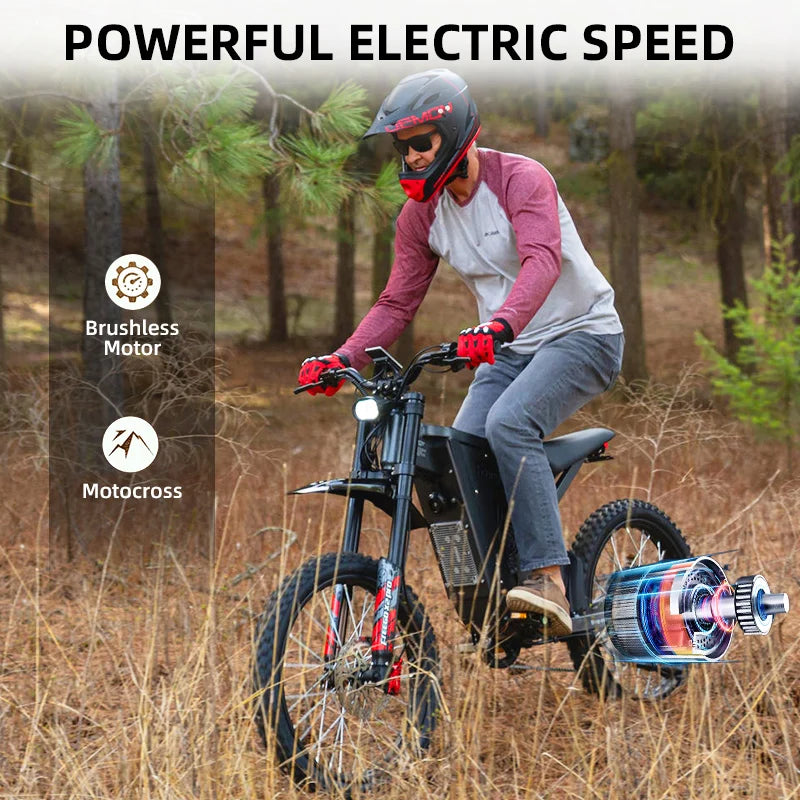 Freego X2 Pro Electric Off Road Motorcycle For Adults