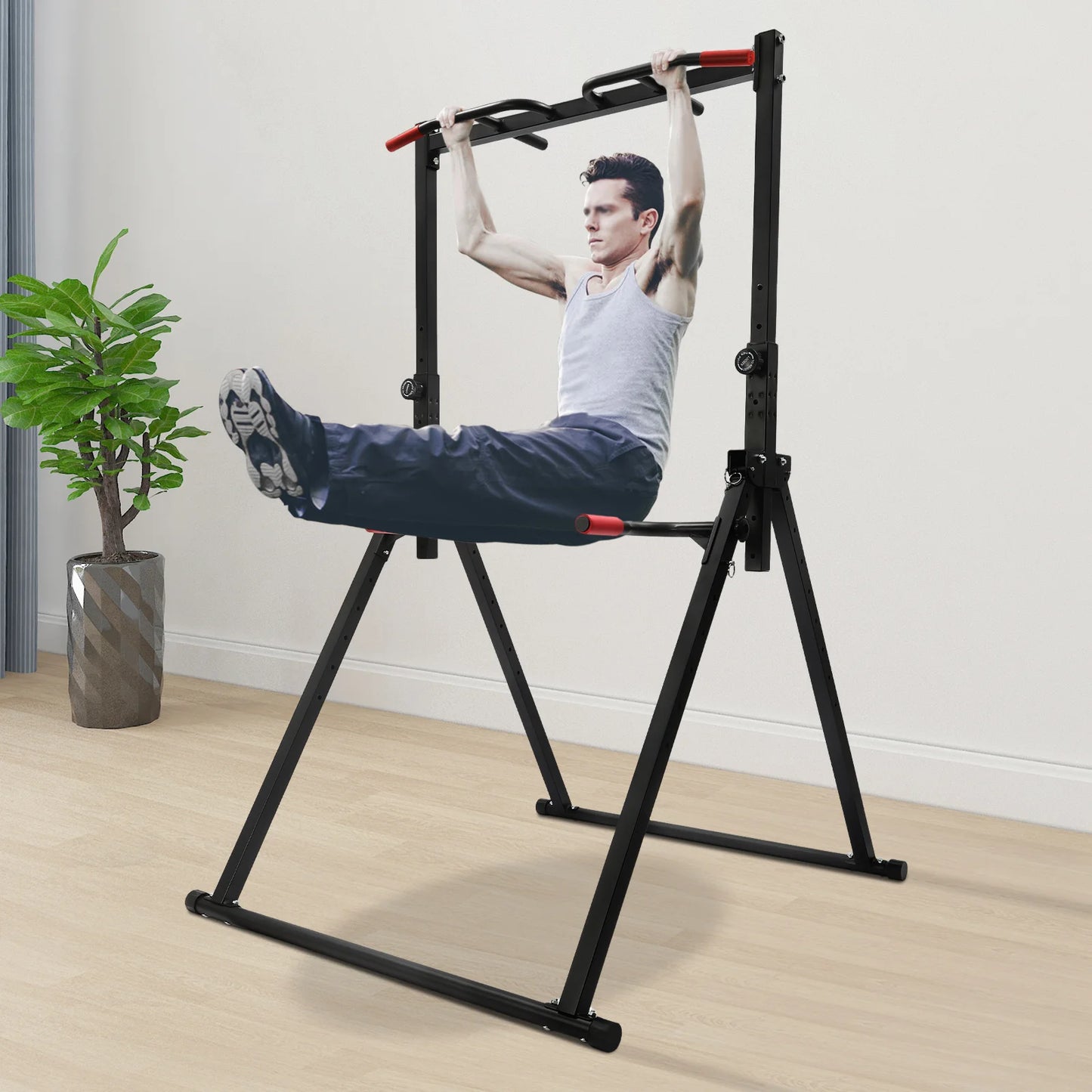 Hign-concerned Adjustable Pull Up Bar for Home Gym Strength
