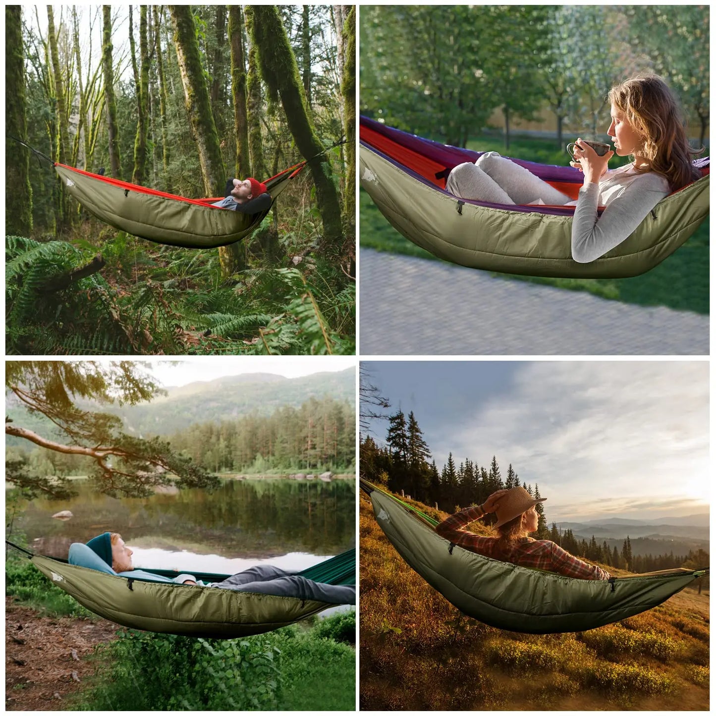 Night Cat All Season Insulated Hammock Underquilt Sleeping Bag