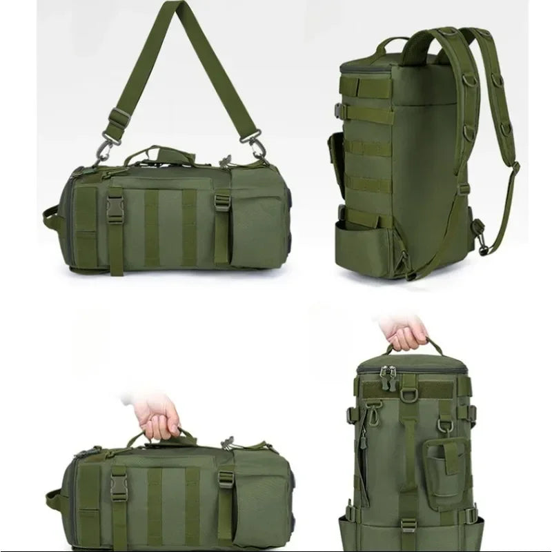 Multifunctional Fishing Backpack For Men With Rod Storage Outdoor Gear