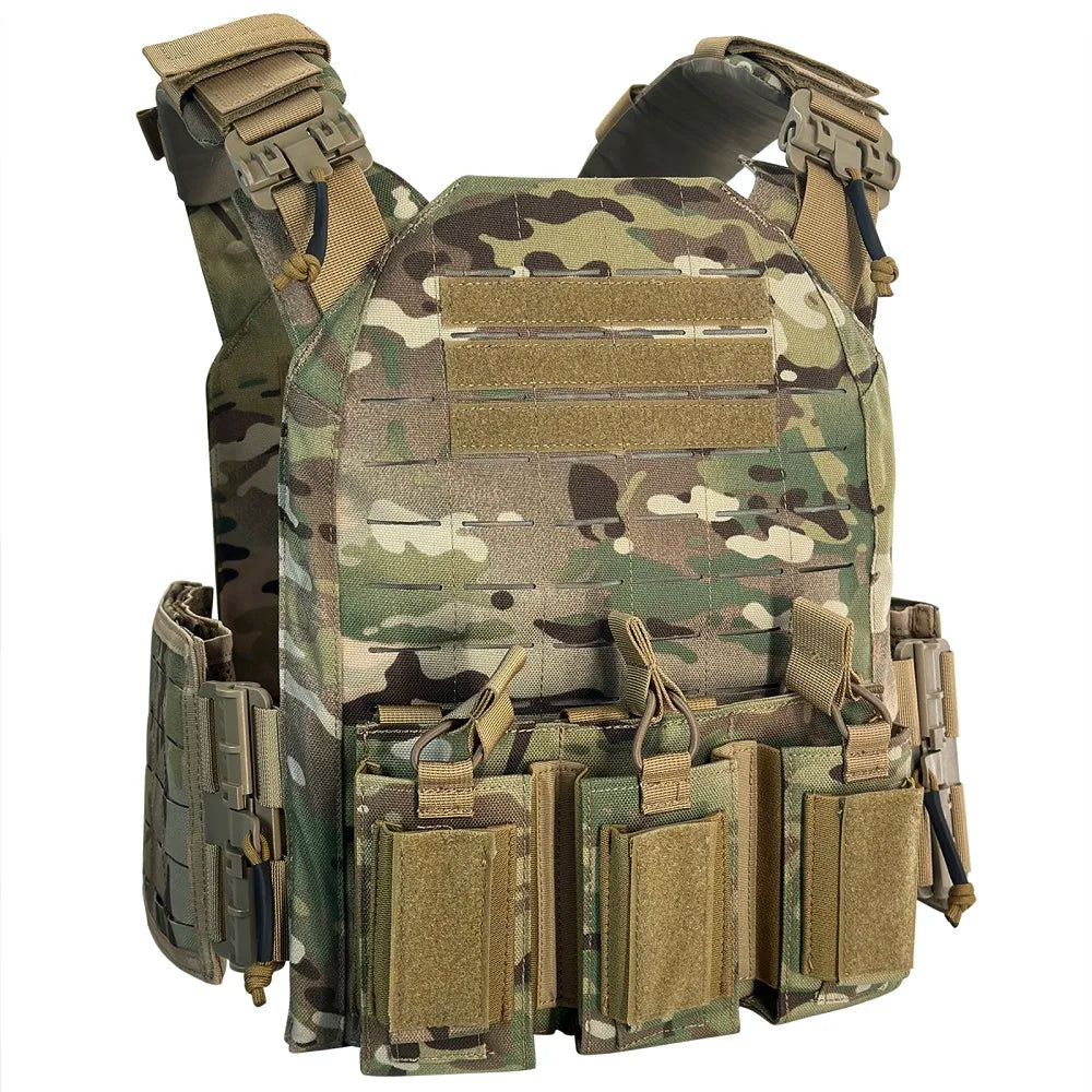 NONECN 1000D Nylon FS Style Tactical Vest With Quick Release