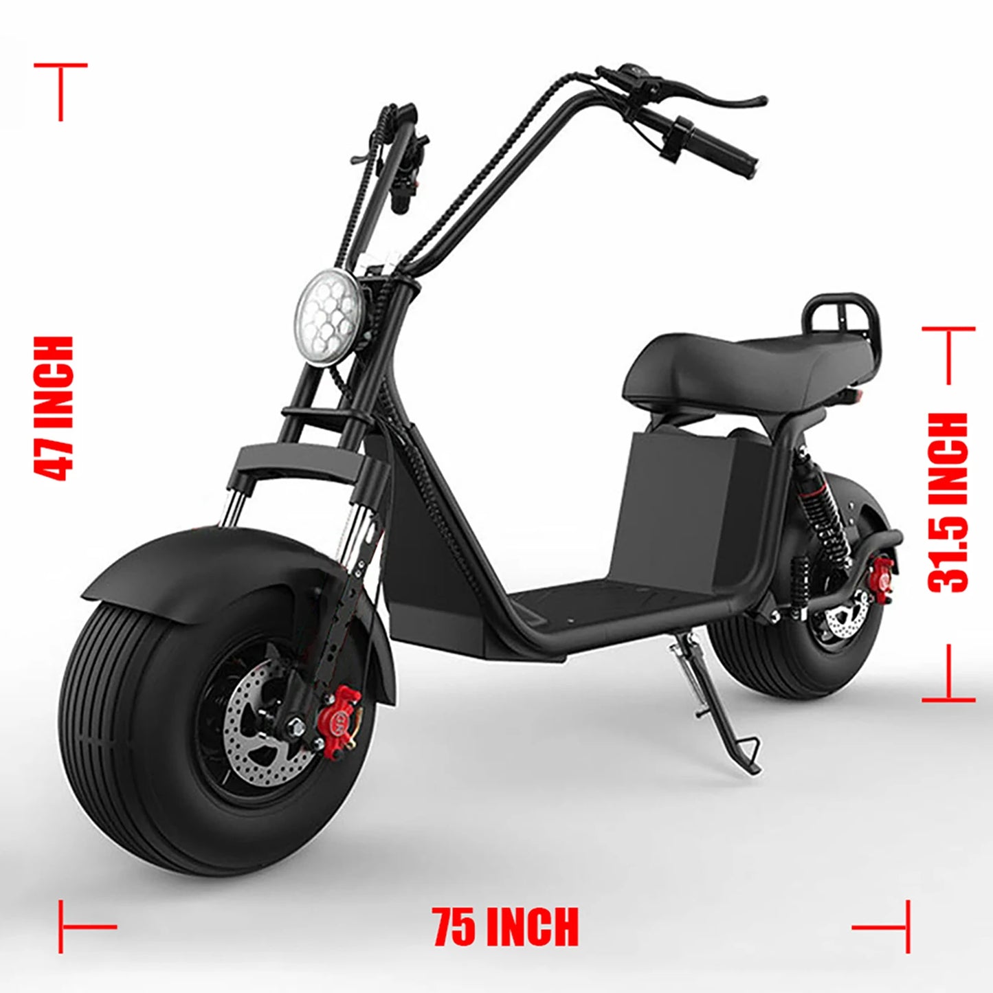 Citycoco 3000W Electric Bicycle Top Speed 55 Kmph 60V 20Ah