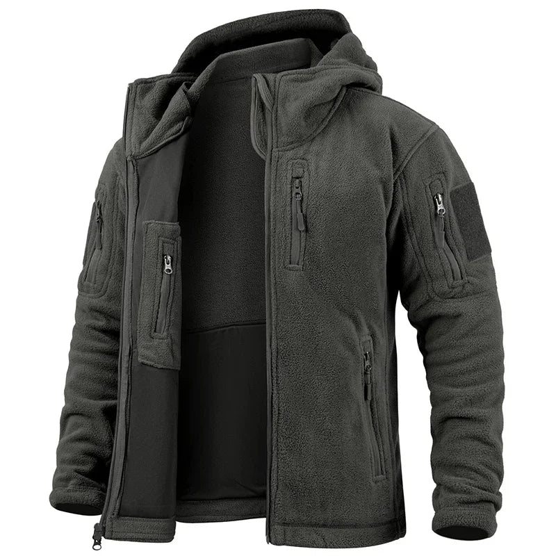 ReFire Gear Fleece Tactical Jacket for Hunting and Outdoor